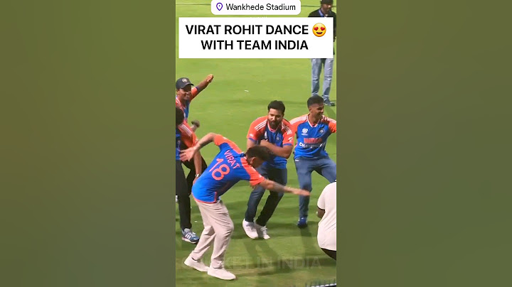 Wow 😍 What a Dance by Rohit Virat and Other Players in Celebration #viratkohli #rohitsharma #msdhoni