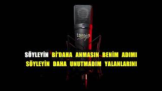 Berkay x Ersay üner - Söyleyin & Yürüdüm / Karaoke / Md Altyapı / Cover / Lyrics / HQ