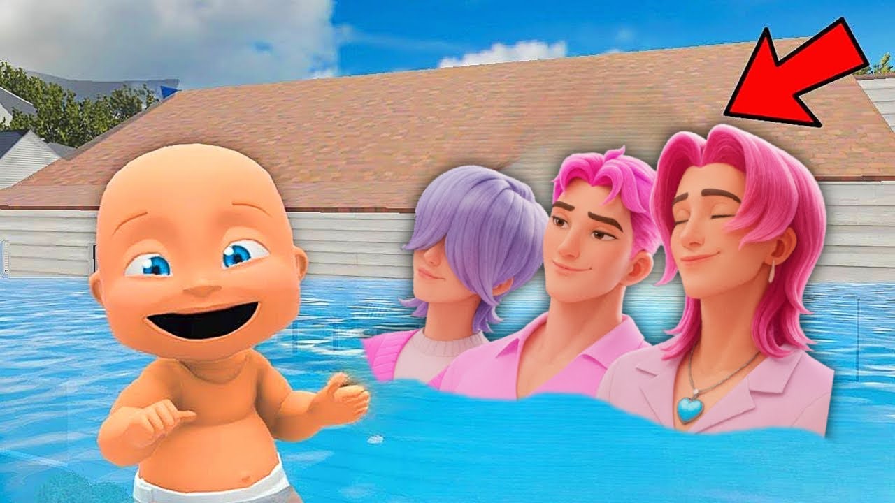 Baby FLOODS SAJA BOYS HOUSE!