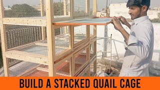 How to Make Quail Batair Cage