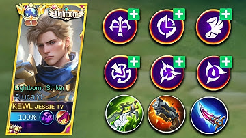 GLOBAL ALUCARD BEST BUILD 2023 AND BEST EMBLEM SET TO GET MAX DAMAGE!! (must try)