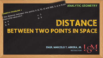 Distance Between Two Points in Space | Analytic Geometry