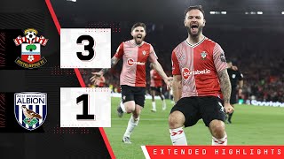 EXTENDED HIGHLIGHTS: Southampton 31 West Brom | Championship playoff semifinal second leg