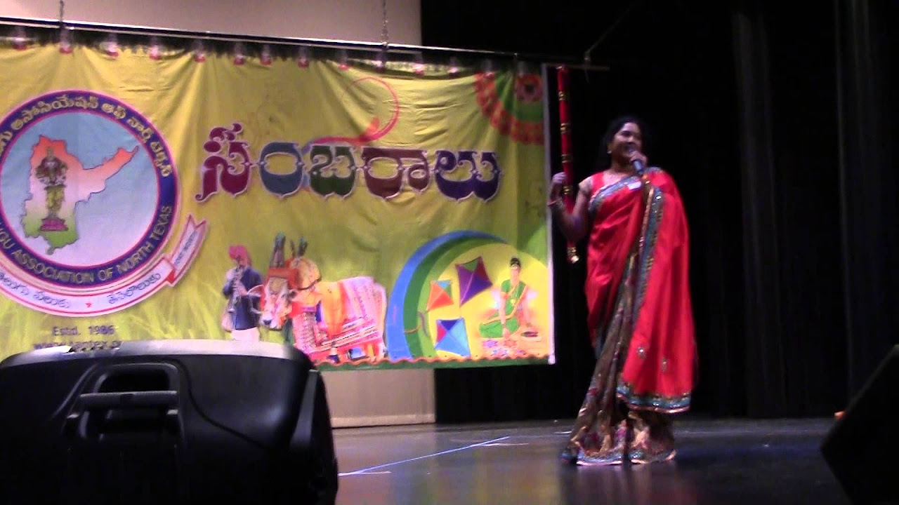 2014 Cultural Chair Sharada Singireddy Introducing 2015 Cultural Chair Jyothi Vanam at Sankranthi