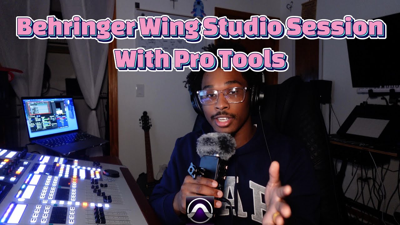 Using the Behringer Wing in the studio! Milly's Studio Session - YouTube