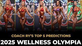 Coach Ry’s 2025 Wellness Olympia Top 5 Predictions