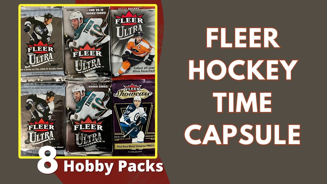 A Fleer Hockey Rip: 8 Hobby Packs - 4 Years!