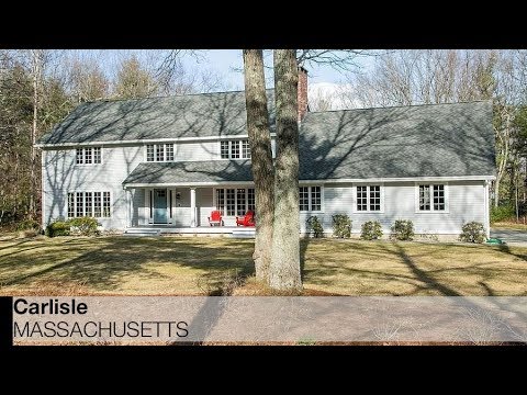 164 Munroe Hill Road, Carlisle, MA home video tour