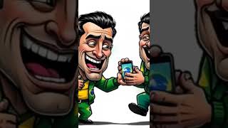 Tonhão e Zé Bandeira ouvindo música de campanha… até o Jorge Vermelho chegar 👀