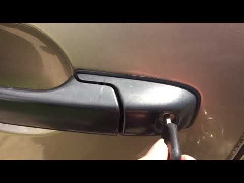 2003 Honda Pilot EX-L Door Unlock Security Feature Issue Unlocking Driver Side Door with Key