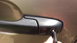 pilot door 2003 honda key unlock driver