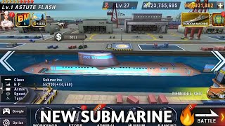 Warship Battle New ASTUTE FLASH Submarine In Action screenshot 1