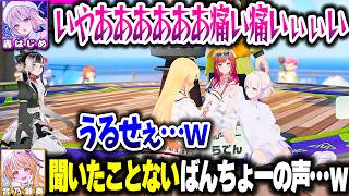 ReGLOSSでスポーツガチ対決&最後にリアルゆび相撲をするかなはじ【ホロライブ切り抜き/一条莉々華/音乃瀬奏/轟はじめ/儒烏風亭らでん/Nintendo Switch Sports Resort】
