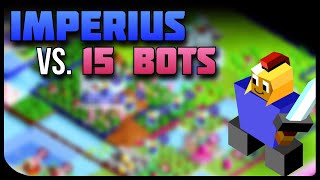 Imperius Vs. 15 CRAZY Mode Bots | The Battle Of Polytopia Gameplay (With Commentary)