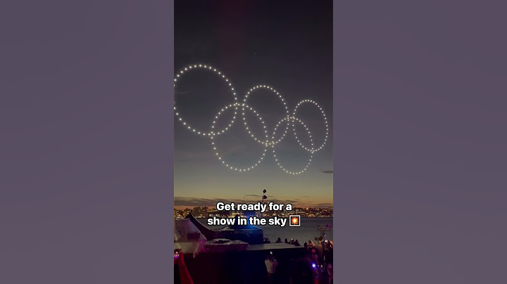 Olympic Rings Are FLOATING🎆🧨