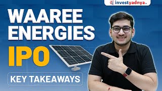 Waaree Energies IPO | What Investors Need to Know!