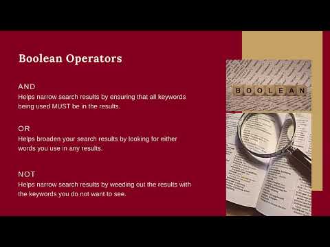 Refining or Broadening Your Search Results