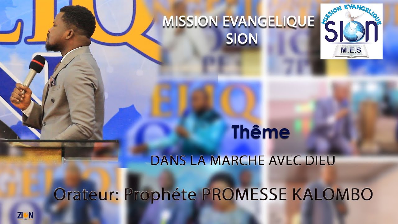 Prophète PROMESSE KALOMBO - Dans la marche avec Dieu le 22/05/2022