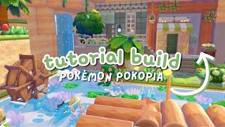 Building Natural Aesthetic Houses Into My Cliffs in Pokopia 🏔️ | Design Tutorial & Speed Build