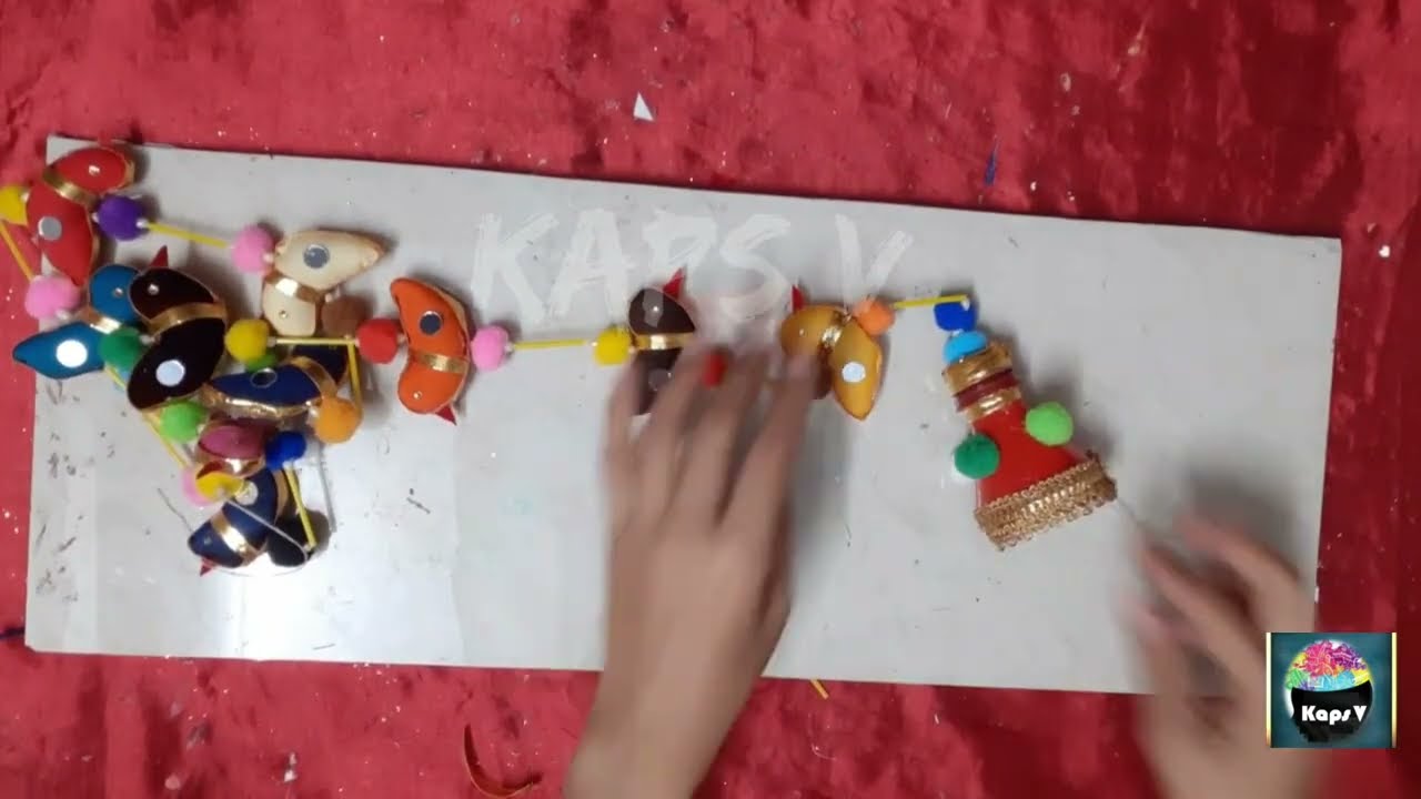 How to make Rajasthani Bird Wall hanging Colourful Bird DIY