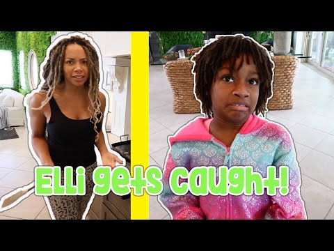Mom Catches Elli Sneaking and Staying Up Late! She Fails Her Gymnastics Class