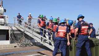 Coast Guard Cutter Steadfast Offloads Contraband In San Diego