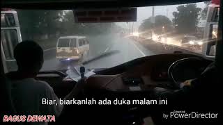 Betharia sonata-hati yang luka, versi onboard naik bis saat hujan(versi full lirik)