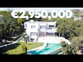 VIEWING A €2,950,000 LUXURY MODERN VILLA IN SPAIN