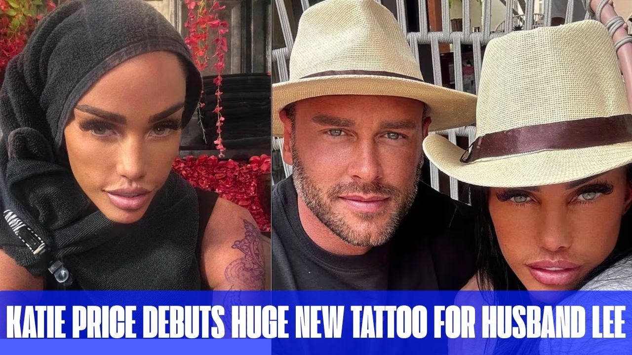 Katie Price shows off massive new tattoo after getting new husband Lee's name inked