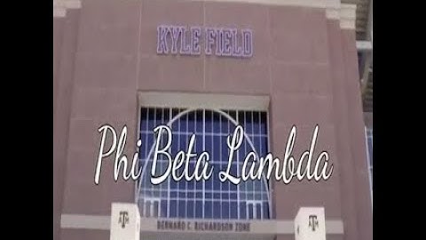 Phi Beta Lambda hype video