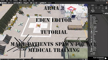 Arma3 - Eden Editor Tutorial - Setup Ace Training Facility (scripting)