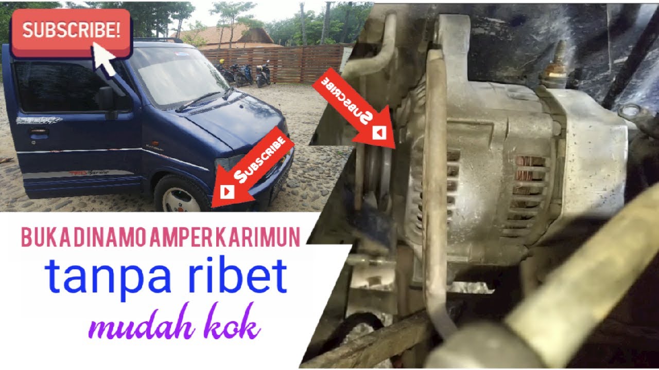 bongkar dinamo amper mobil KARIMUN KOTAK#androidchanel dismantle the dynamo ampere KARIMUN KOTAK