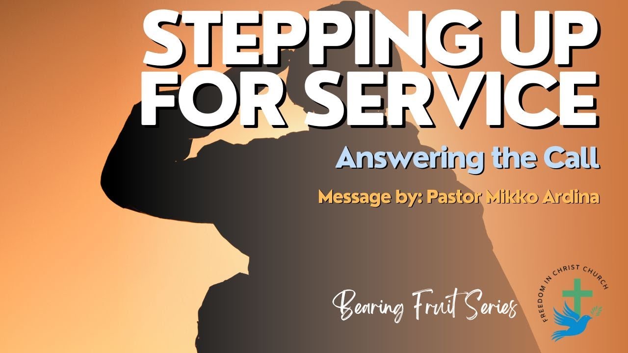 Stepping Up for Service: Answering the Call Image