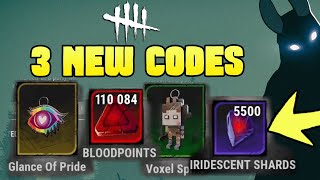 7th July 3 NEW DBD CODES Dead By Daylight 2023 for Bloodboints, Free Shards, No Free Auric Cells DBD
