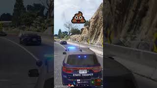 Police Chase Doesn&#39;t End Well in GTA 5 RP