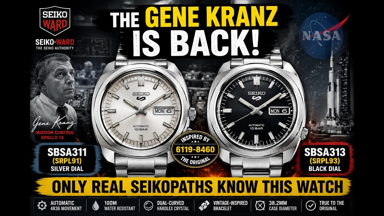 THE GENE KRANZ IS BACK! 🚀 | Seiko SBSA311 & SBSA313 Review | The
