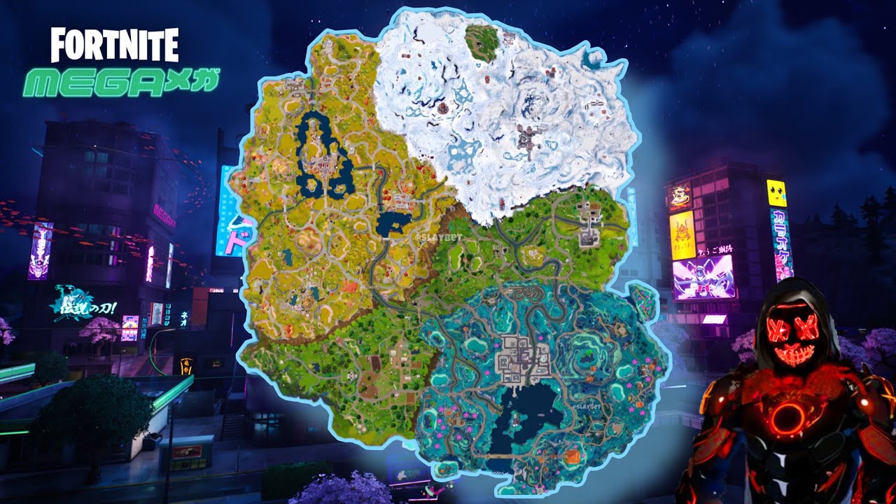 Fortnite Map Concept - Chapter 4 Season 2 MEGA But OG!