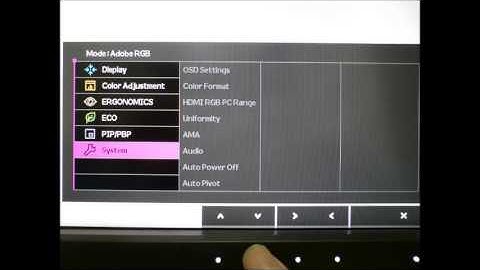 [BenQ FAQ] LCD Monitor_How to set up Uniformity on LCD PG2401PT