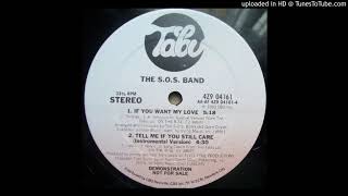 Vignette de la vidéo "SOS Band - Tell Me If You Still Care (Instrumental) (1983)"