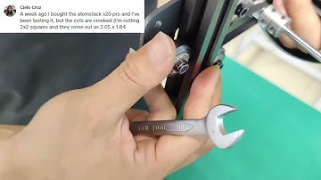 How to Fix Bent Engraving Lines on AtomStack Laser Engraver