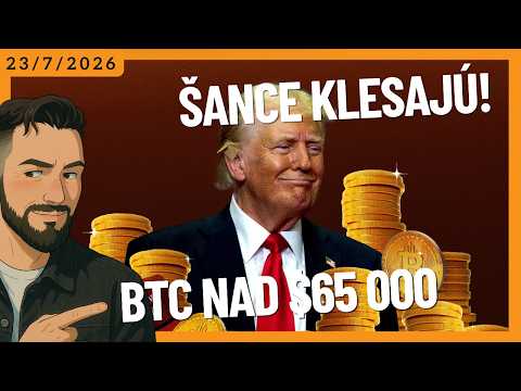 BTC STÁLE nad $65 000 - Aktualizovaný Clarity Act ušitý pre Trumpa? #BTC #krypotraňajky