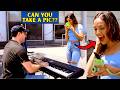 Fake Tourist Tricks Everyone And STUNS On Piano!! 😱🤣