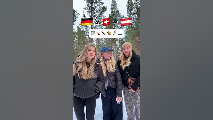 Paula's Lapland Trip - Germany, Switzerland, or Austria? 😂 @paula_doeringer @almostcesca