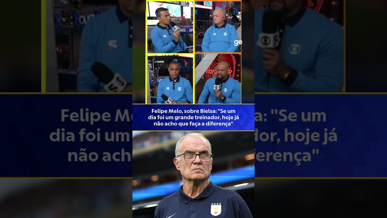FELIPE MELO CRITICA TREINADOR DO URUGUAI | #shorts | Mundial 2026