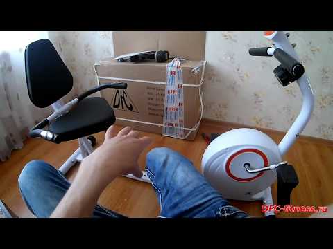 DFC Mars В5030 велотренажер горизонтальный ( сборка + обзор )