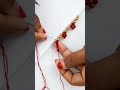 Embroidery border lace design #fblifestyel #fypシ #stitch #trending #hilight