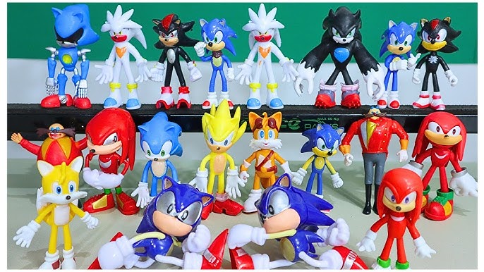 Bonecos do Filme Sonic 2 Knucles Original Lacrado Jakks Pacific