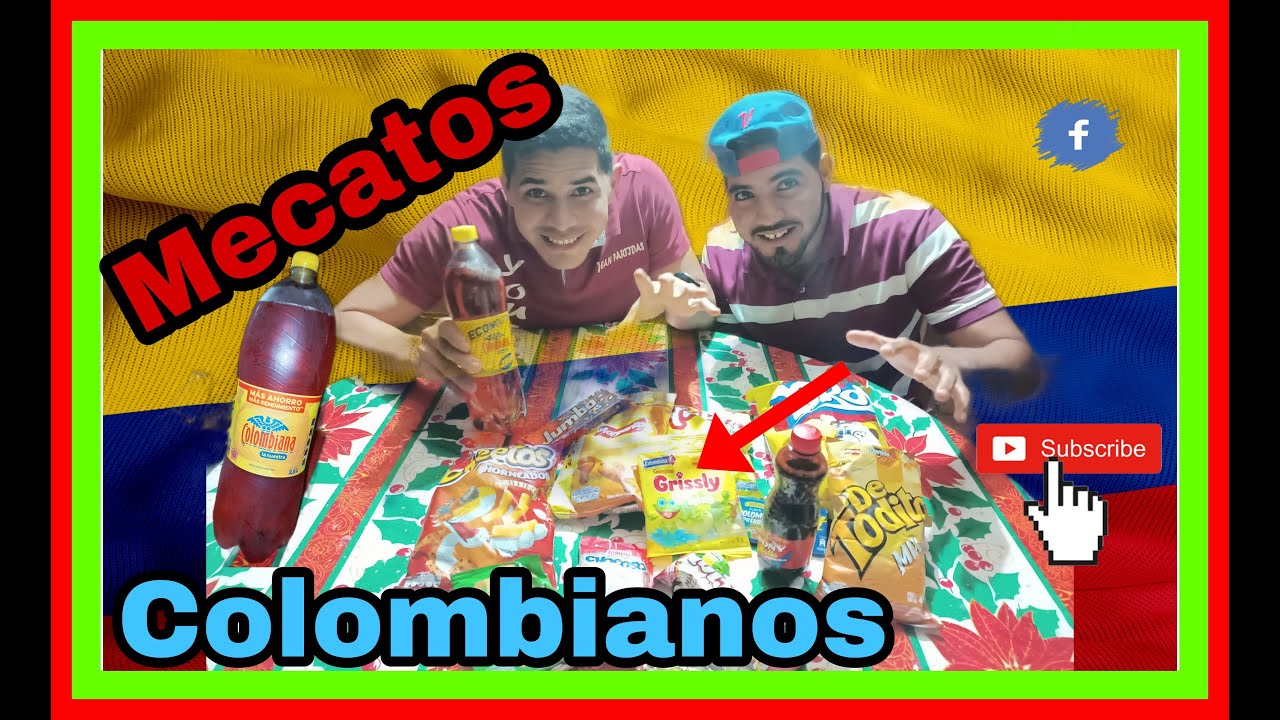 Probando Mecatos Colombianos Dulce Colombiano Youtube