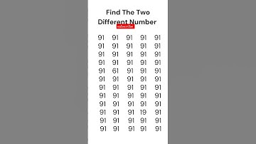 FIND THE DIFFERENT ODD NUMBER CHALLENGE| #shorts #quiz #odd #evennumber #mathquiz #maths #oddnumber