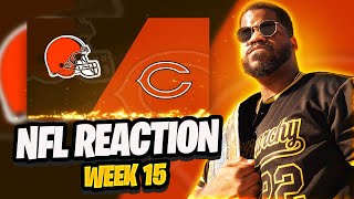 BEARS HANDLE BUSINESS | Cleveland Browns vs. Chicago Bears Highlights | NFL 25 Week 15 REACTION